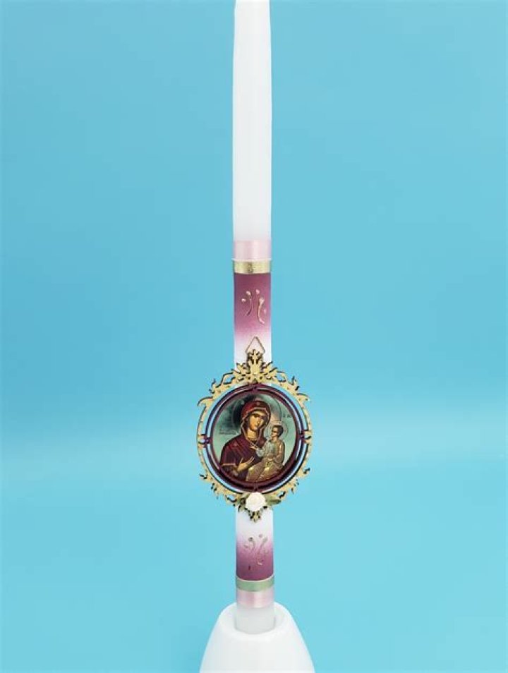 24" Easter Bunny Candle Greek Orthodox Easter — Blessed Celebration