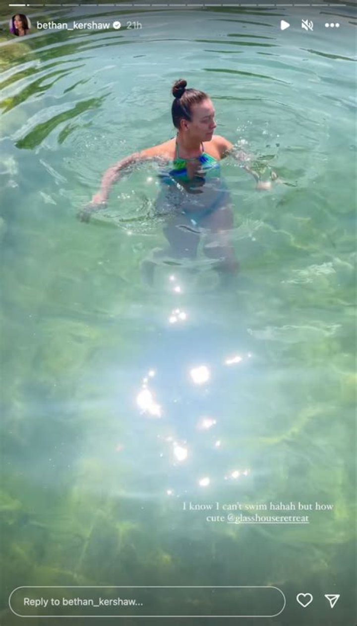 Bethan Kershaw in Bathing Suit Says "Love Yourself Hard” — Celebwell