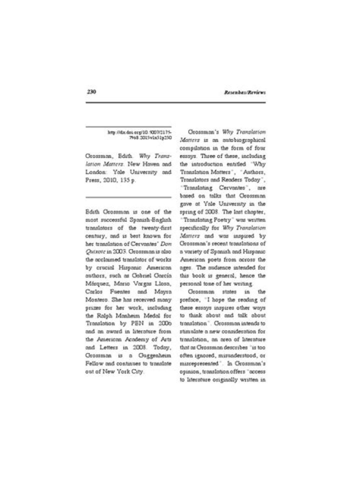 Edith Grossman Age, Biography, Obituary , Acclaimed Translator