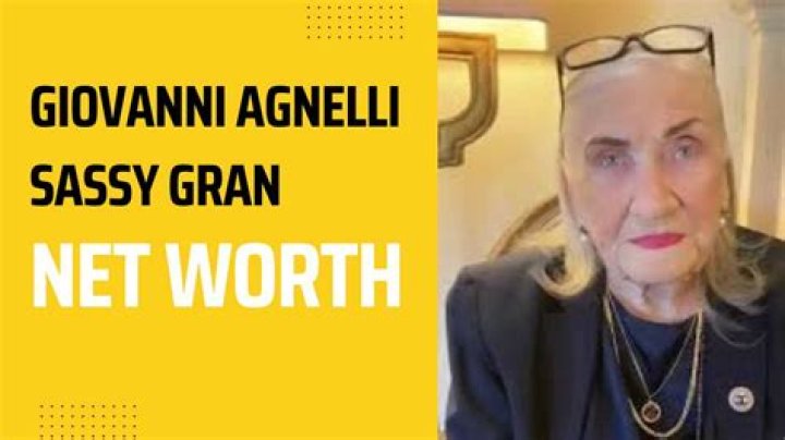 Giovanni Agnelli Sassy Gran Net Worth, Age, Occupation & More
