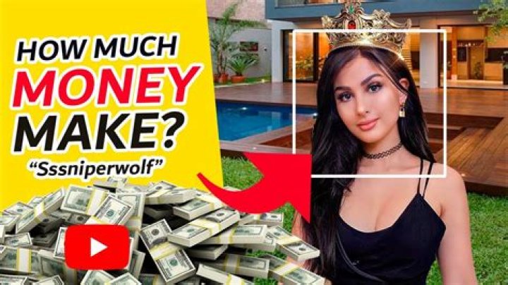 
How Much Money Does Sssniperwolf Make? Latest Income Salary
