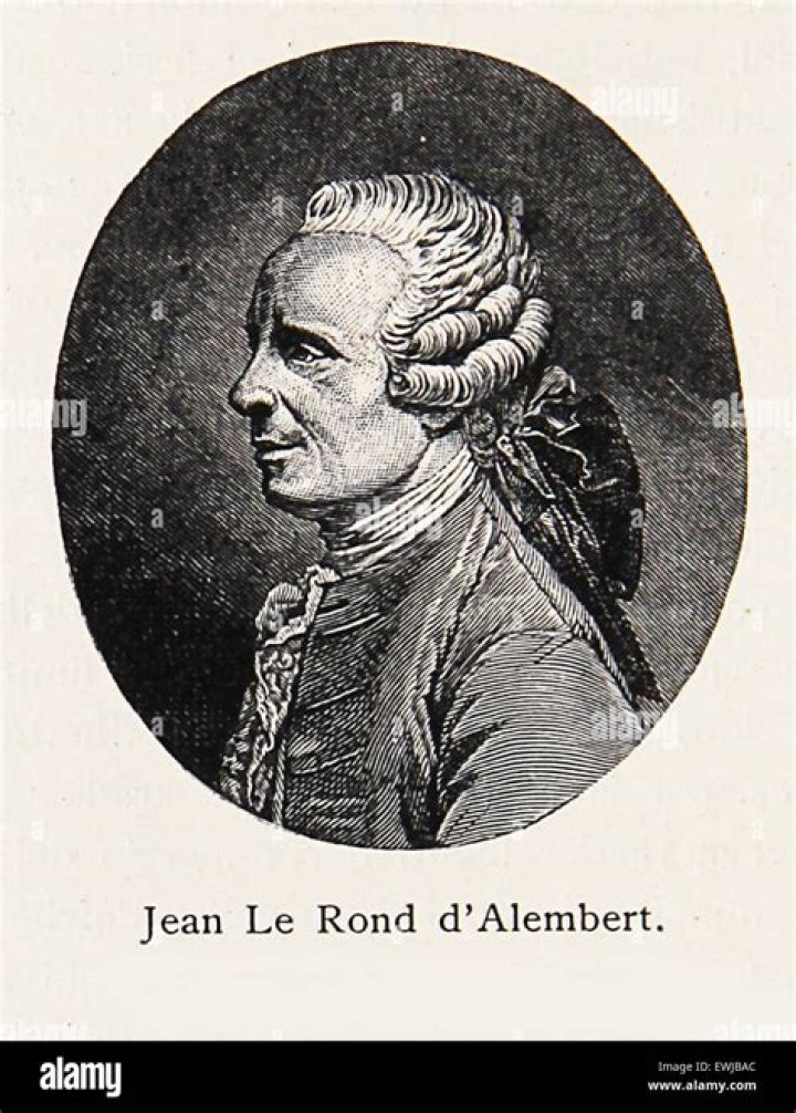 Jean Le Rond d’Alembert Biography