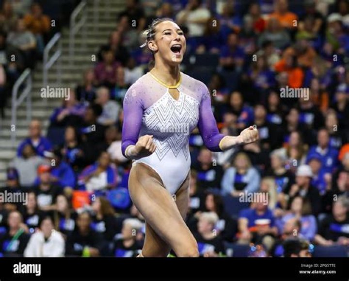 LSU Gymnast Alyona Shchennikova Shares Swimsuit Photo as "It's Cold Outside"