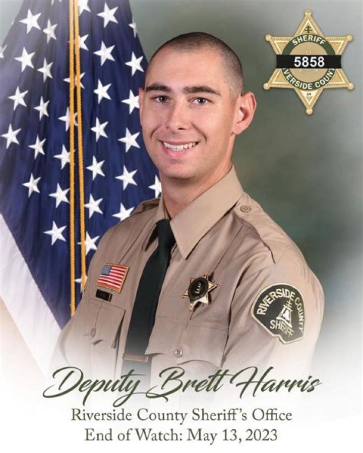Obituary; Brett Harris Dies in an on-duty Traffic Crash, Riverside County Sheriff’s Deputy