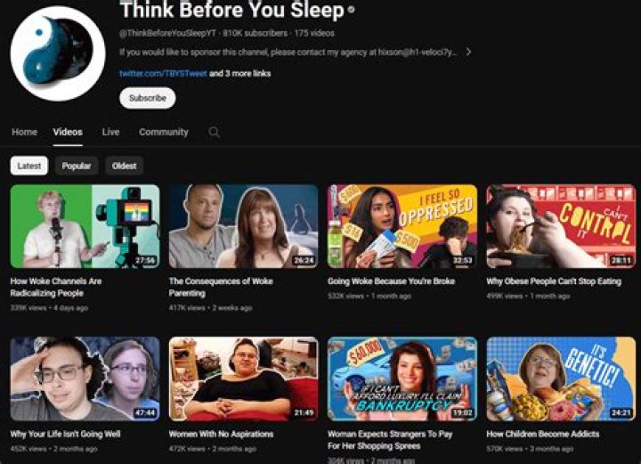 Similar Youtubers to Think Before You Sleep