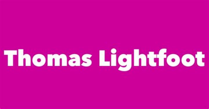 Thomas Lightfoot Vidal has passed away.