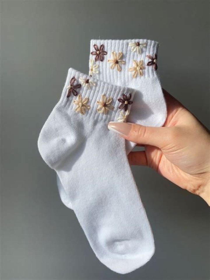 Unisex Cotton Ankle w/Embroidery Cross Applique Socks — Blessed Celebration