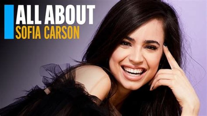 What Colour is Sofia Carson’s eyes? – Celebrity