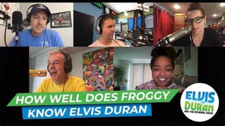 What Is Froggy Real Name Elvis Duran Show? – Celebrity